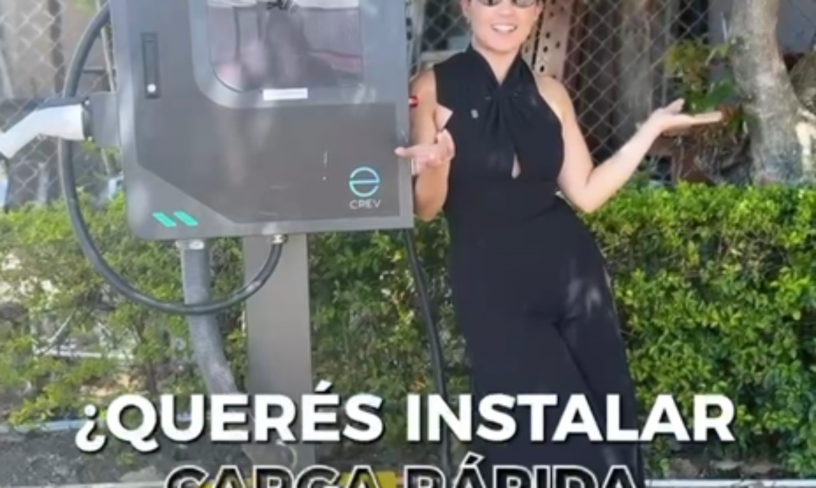 CREV explica cómo seleccionar cargadores para vehículos eléctricos en comercios según la demanda, la infraestructura disponible y la rotación esperada.