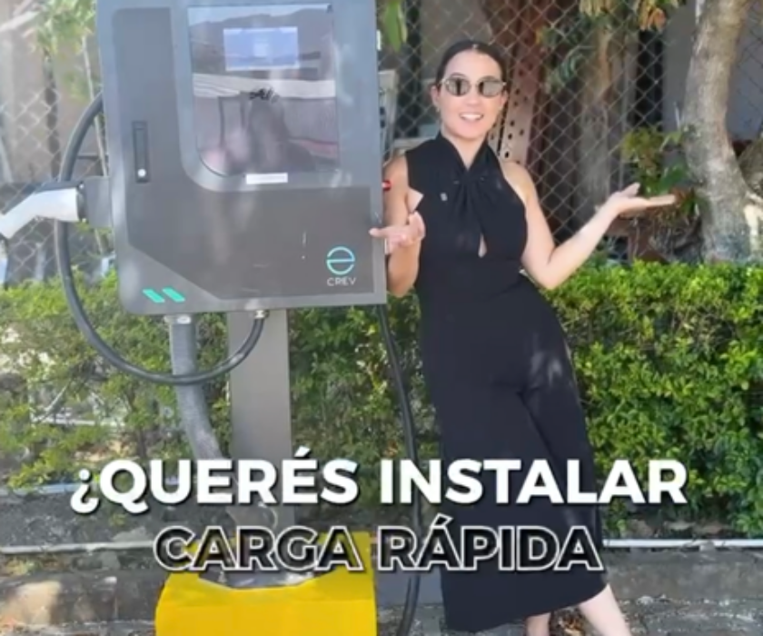 CREV explica cómo seleccionar cargadores para vehículos eléctricos en comercios según la demanda, la infraestructura disponible y la rotación esperada.